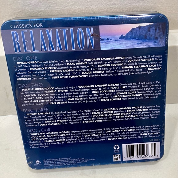 Classics for Relaxation (4 Disc Set) NWT - Picture 2 of 4